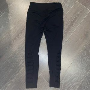 Victoria Sport Workout Leggings with detailed back